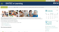 Desktop Screenshot of ded-elearning.mywisenet.com.au